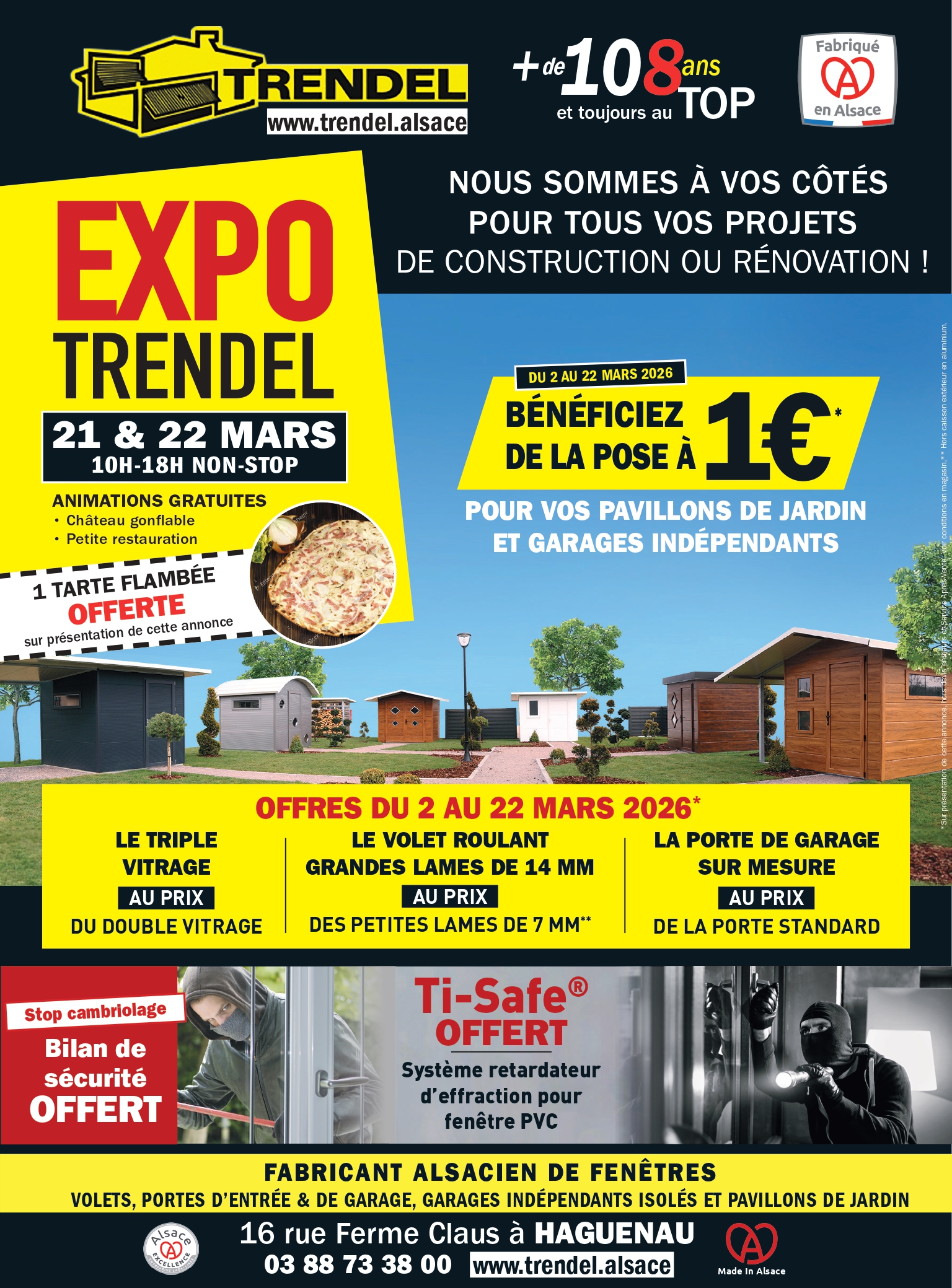 Portes ouvertes Trendel à Haguenau