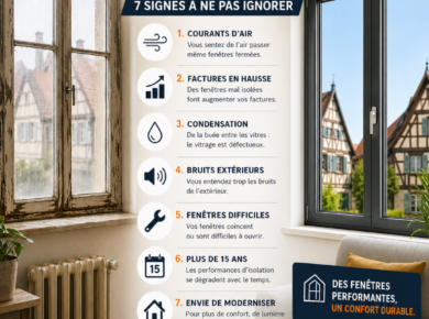 signes pour changer ses fenêtres en Alsace isolation thermique rénovation