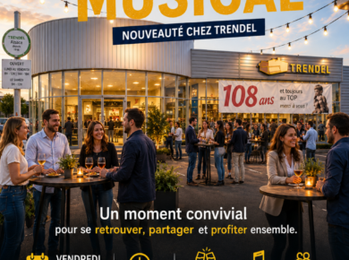 Afterwork Musical Trendel dans le showroom de Haguenau en Alsace le 5 juin 2026