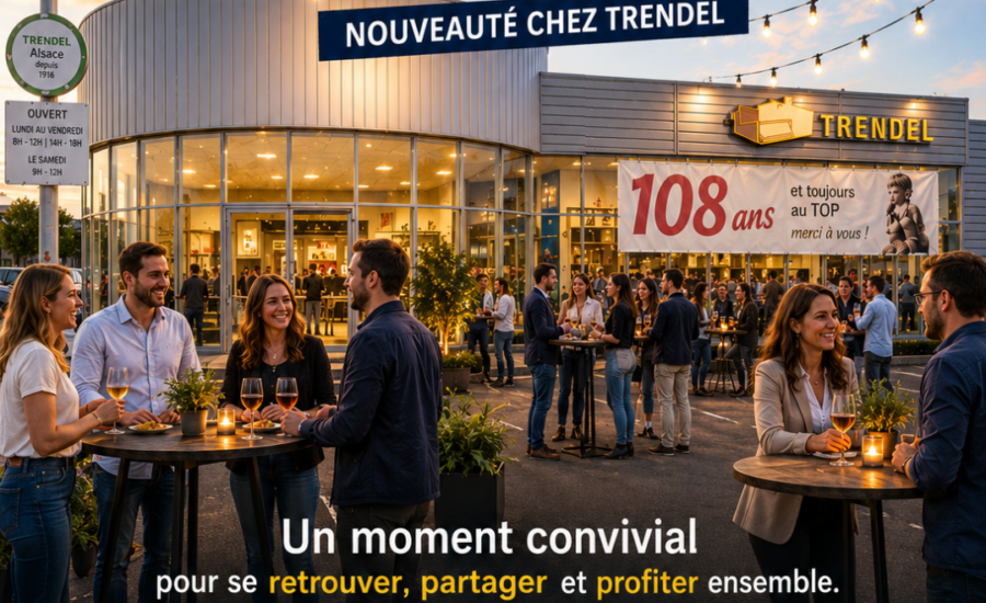 Afterwork Musical Trendel dans le showroom de Haguenau en Alsace le 5 juin 2026