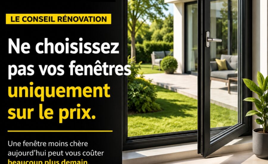 Conseil rénovation Trendel : pourquoi ne pas choisir ses fenêtres uniquement en fonction du prix