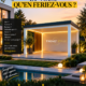 TREND’STYLE TRENDEL, espace extérieur modulable contemporain en Alsace
