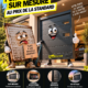 Illustration de deux portes de garage personnifiées : offre TRENDEL sur mesure au prix de la standard jusqu’au 31 octobre 2026.